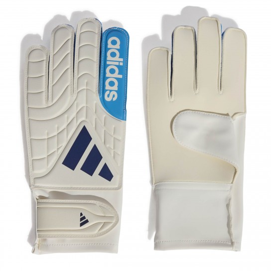 Luvas Guarda Redes Adidas Copa Club J - Branco/Azul